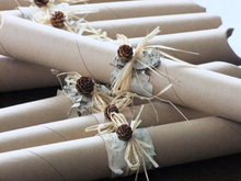 Load image into Gallery viewer, Tree Seedlings in Recycled 12&quot; Craft Tubes