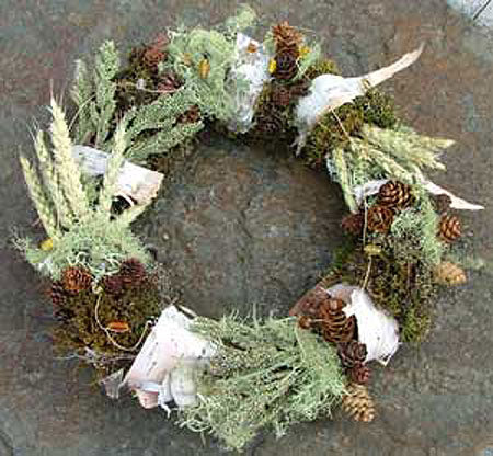 Bark & Cone Wreath
